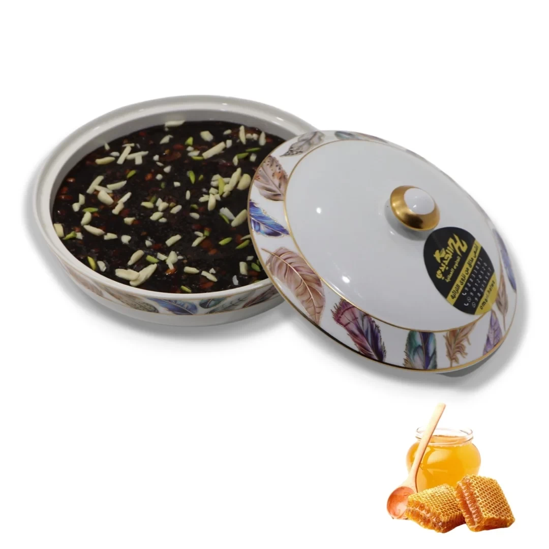 حلوى عمانية بالعسل – إناء سيراميك أشكال منوعة 1 كيلوجرام